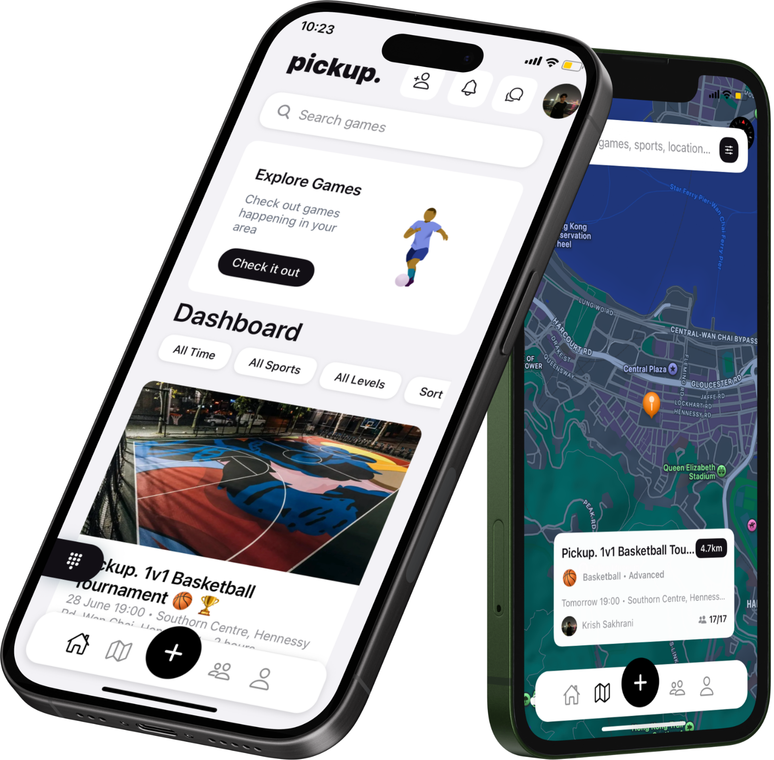 Pickup app showcase